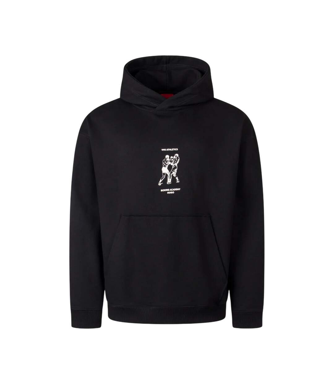 Sweat Motif/style Imprimé Graphique Adulte Noir Hugo-1