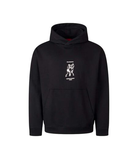 Sweat Motif/style Imprimé Graphique Adulte Noir Hugo