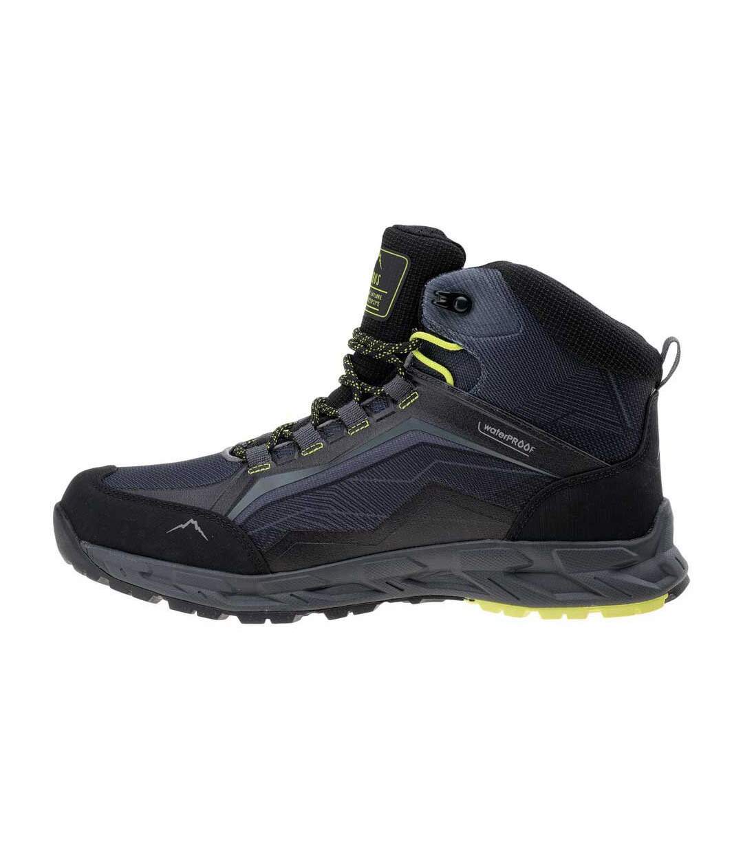 Chaussures De Randonnée Embawa Homme Gris Foncé Noir Vert Clair Elbrus-2