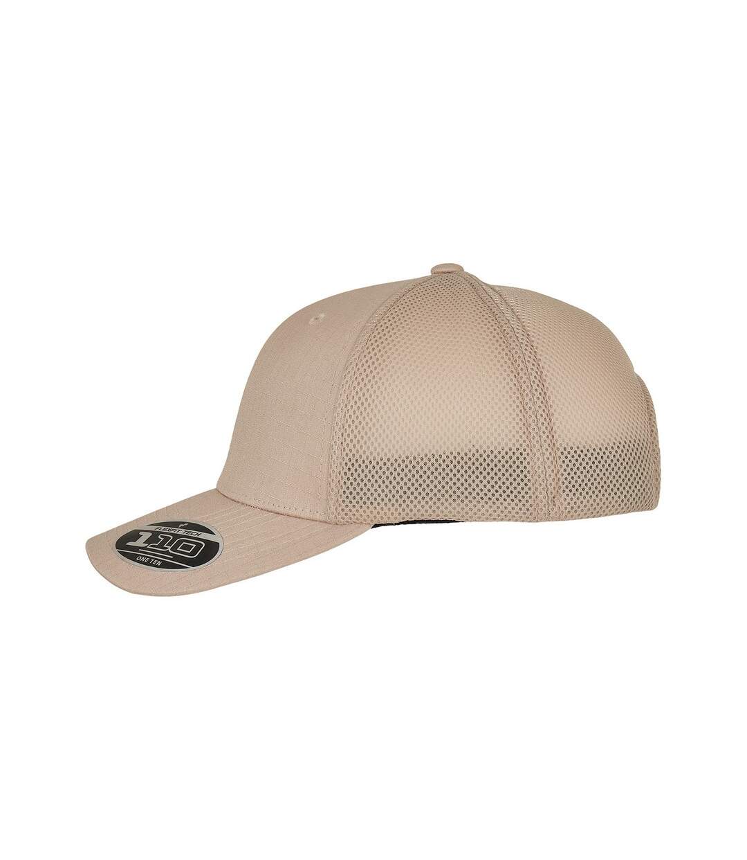 Casquette trucker adulte kaki Flexfit-3