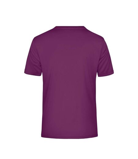 T-shirt Active Homme Violet James And Nicholson