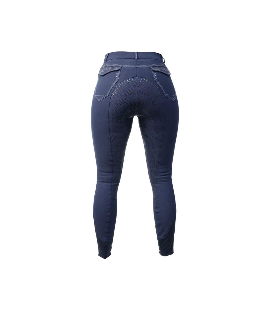 Pantalon d´équitation highgrove femme bleu marine / argent HyPERFORMANCE-2