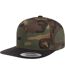 Casquette camouflage snapback classique adulte vert / camouflage Flexfit