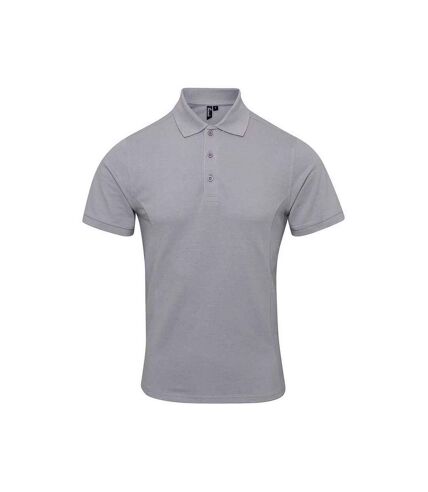 T-shirt polo hommes argenté Premier Premier