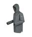 Womens/ladies Broadia Insulated Waterproof Jacket Grey Regatta-3