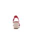 Sandales à talons rouge femme tommy hilfiger wedgeee-3