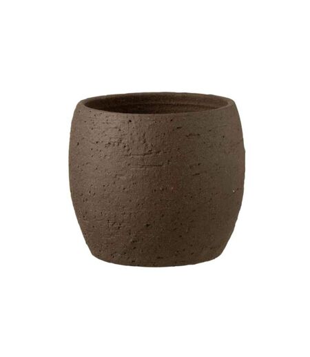 Cache-Pot en Céramique Enya 24cm Marron