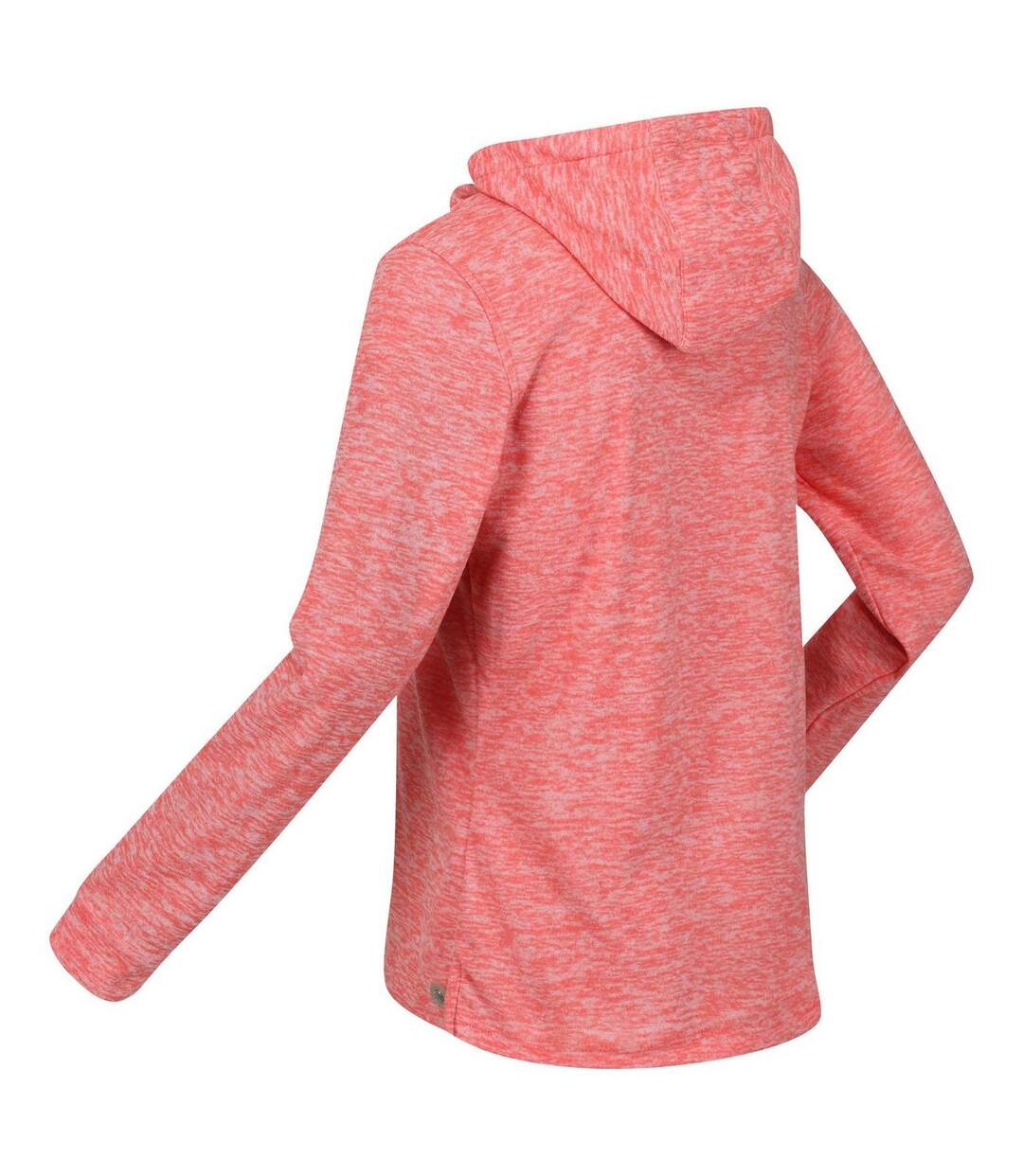 Womens/ladies Azaelia Regular Long-sleeved Hoodie Peach Blossom Marl Regatta-4