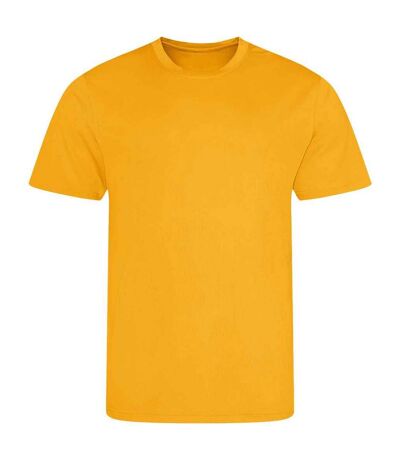 Mens t-shirt gold AWDis Cool