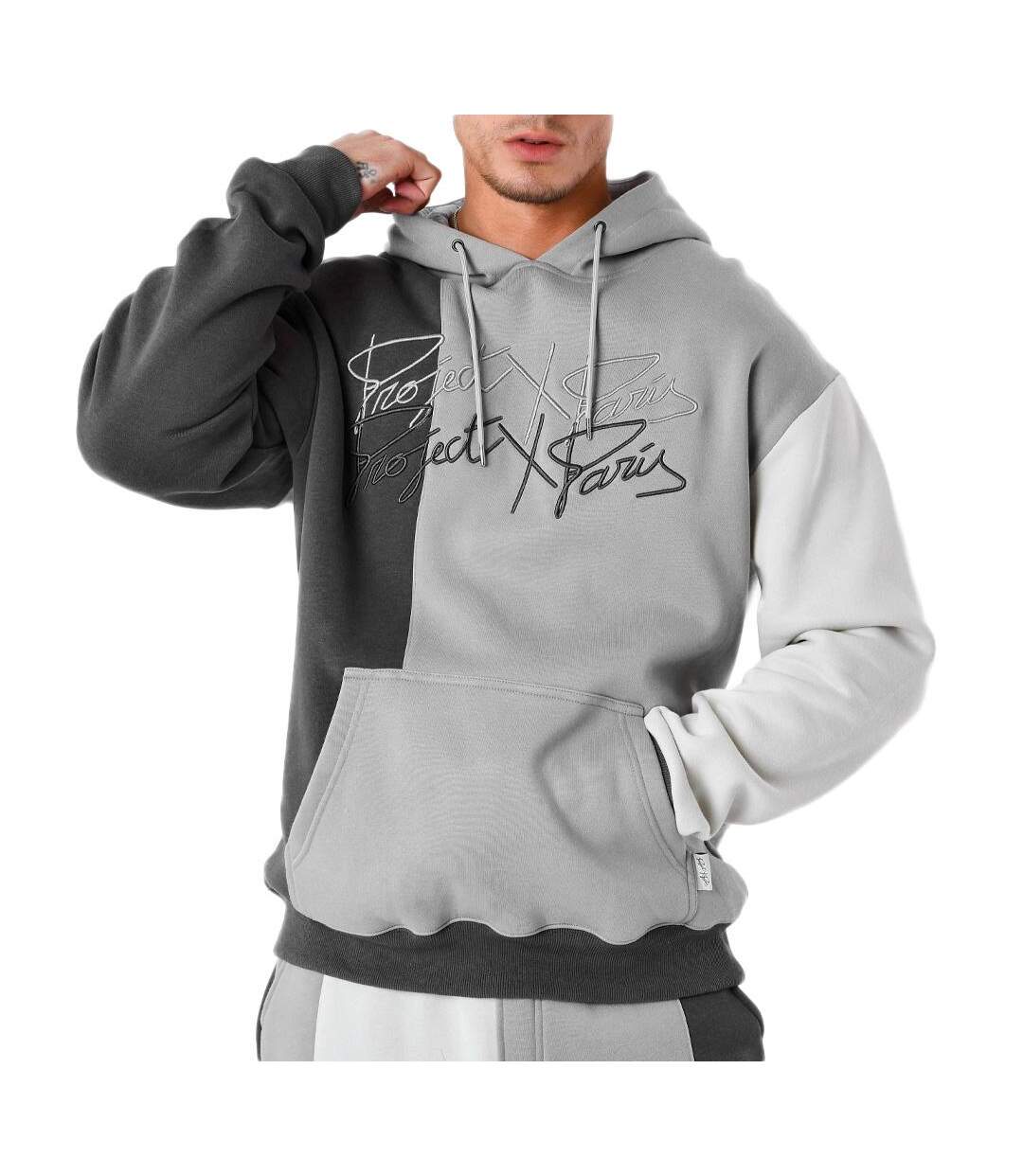 Sweat à capuche gris homme project x paris 2322022 - m-1