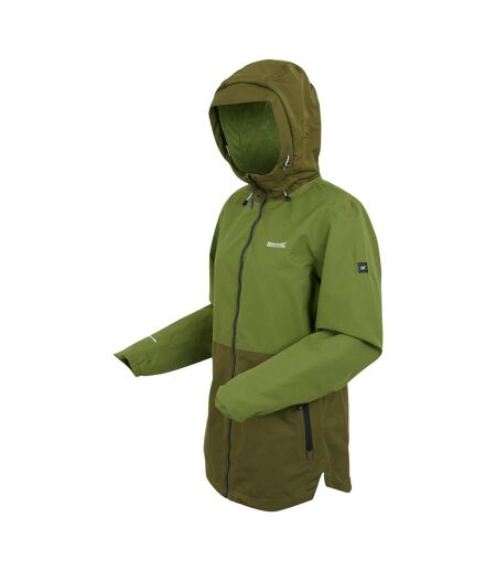 Veste imperméable hamara femme vert néphrite / kaki Regatta