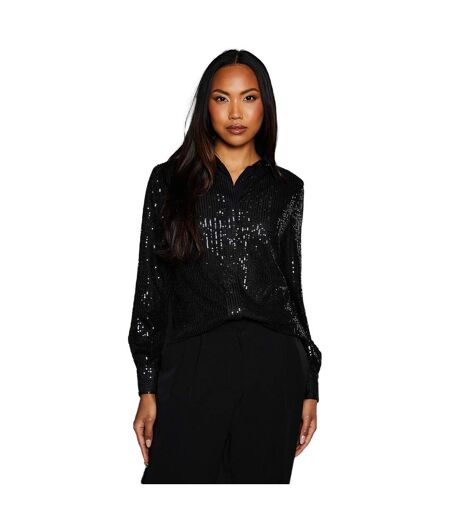 Chemisier Femme Noir Principles