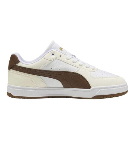 Mens Caven 2.0 Logo Trainers Brown Gum Puma