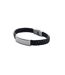 Faulet Faux Leather Braided Bracelet One Size Black MidOcean-4