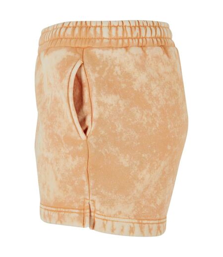 Short De Jogging Femme Orange Pâle Urban Classics