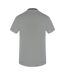 Polo Motif/style Logo Rectangulaire Homme Gris Love Moschino-2