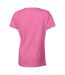 T-shirt À Manches Courtes Coupe Féminine Femme Rose Gildan-3