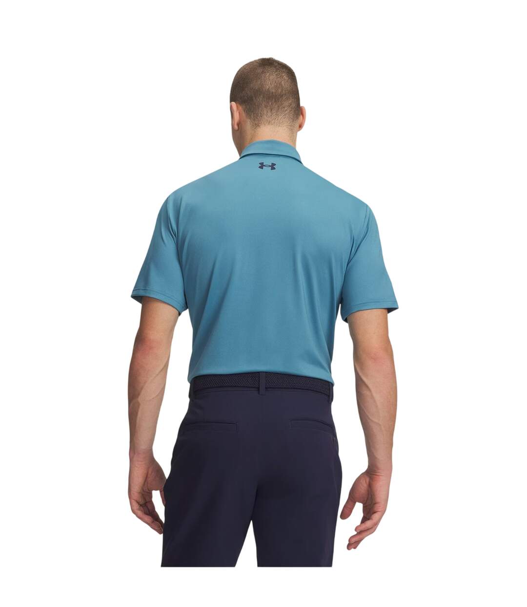 Polo Performance Homme Bleu Under Armour-2