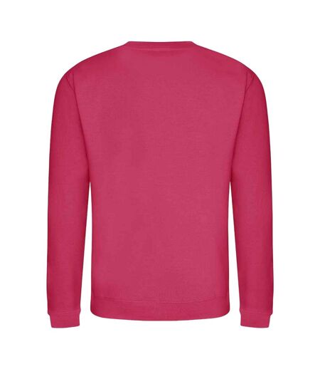 Sweatshirt unisexe rose vif Awdis Awdis