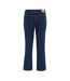 Womens/ladies Plain Slim Jeans Navy Firetrap-2