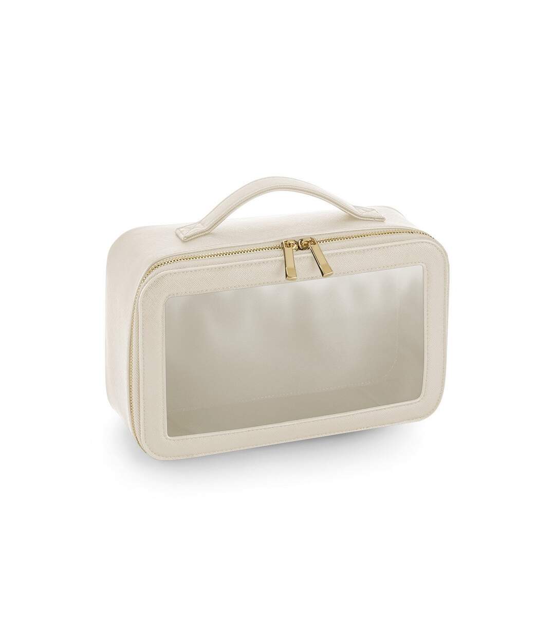 Clear toiletry bag one size oyster Bagbase