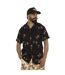 Chemise homme manches courtes en viscose imprimée Waves Vondutch-1