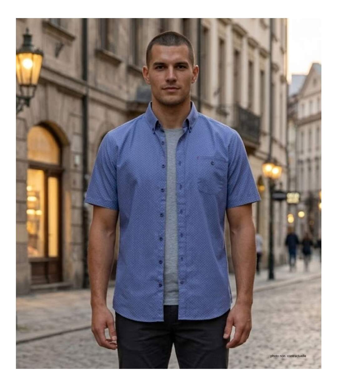 Chemise manches courtes TEXAS1-5