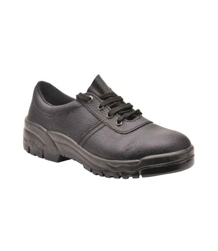 Portwest Mens Steelite S1P Leather Safety Shoes (Black) - UTPC6811