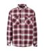 Mens Collared Shirt Merlot Trespass-2