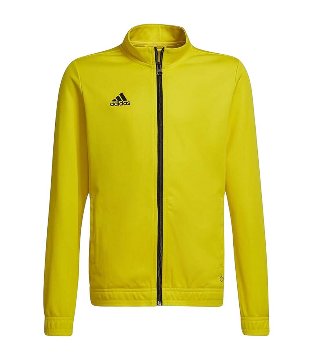 Mens Ent22 Plain Track Jacket Yellow Black Adidas-1