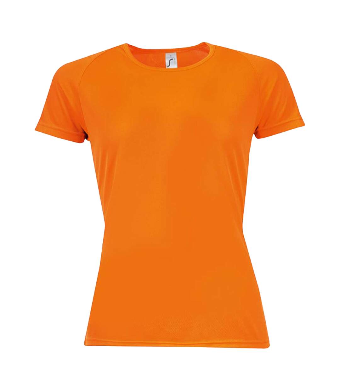 T-shirt Sporty Femme Orange Néon SOLS-1