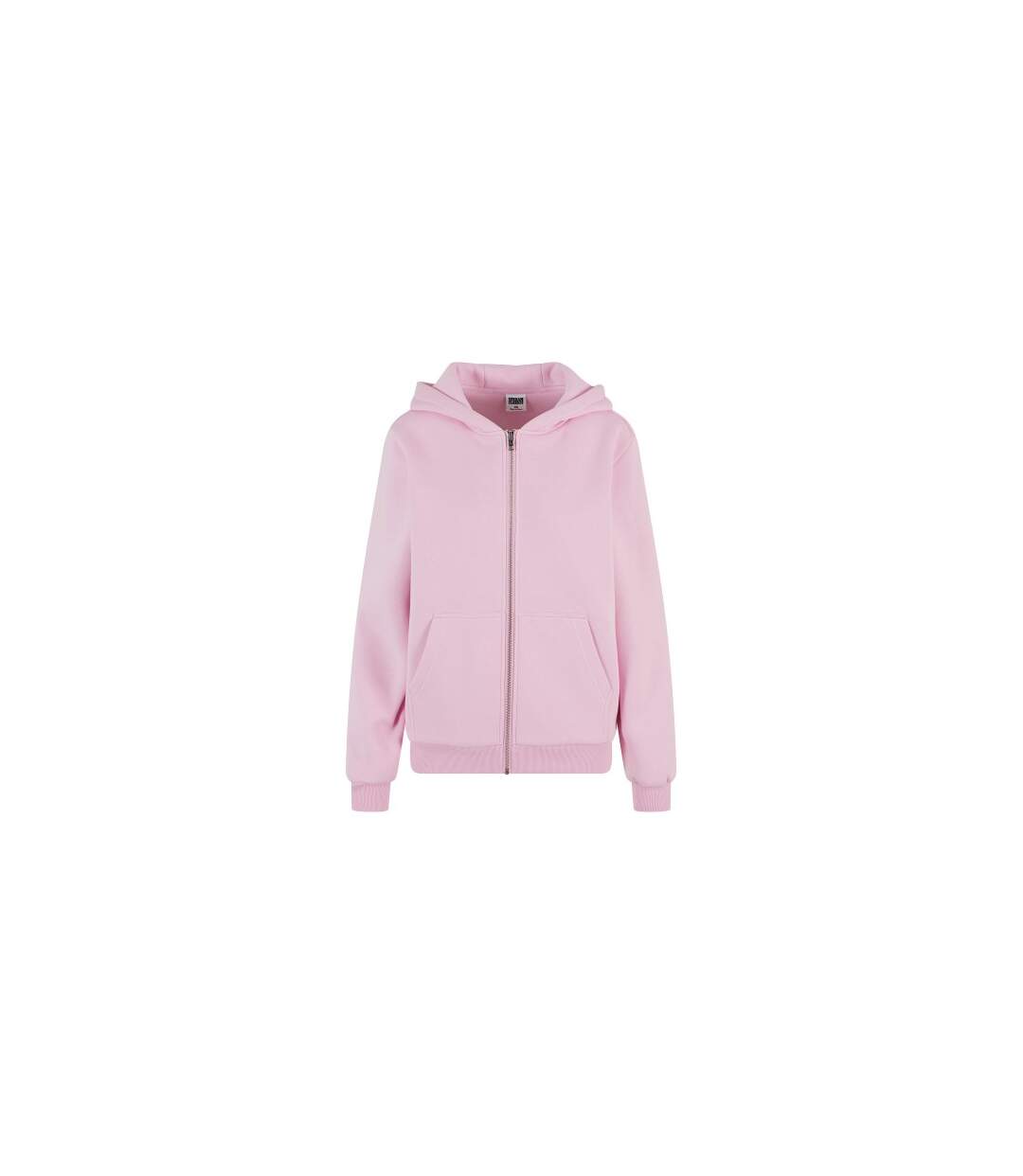 Sweat À Capuche Duveteux Femmes/ladies Rose Tendre Build Your Brand-2