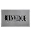 Tapis d'Entrée Maison 45x75cm Gris & Noir-1