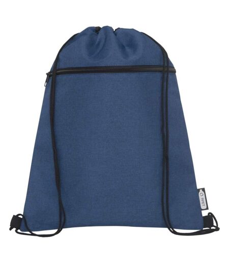 Ross Recycled Drawstring Bag One Size Navy Heather Bullet