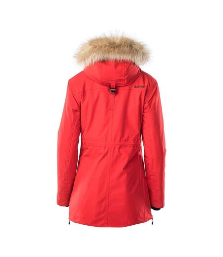 Hi-Tec Womens/Ladies Lasse Ski Jacket (Haute Red/Black)