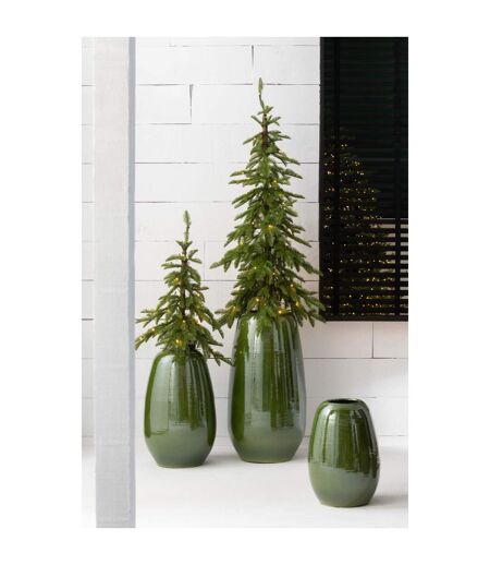 Vase Design en Porcelaine Lola 30cm Vert