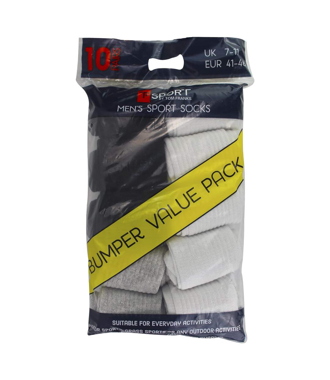 Lot de 10 paires de chaussettes de course sport pour hommes-2