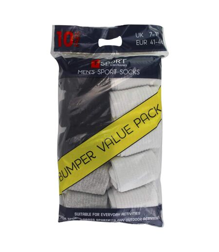 Lot de 10 paires de chaussettes de course sport pour hommes
