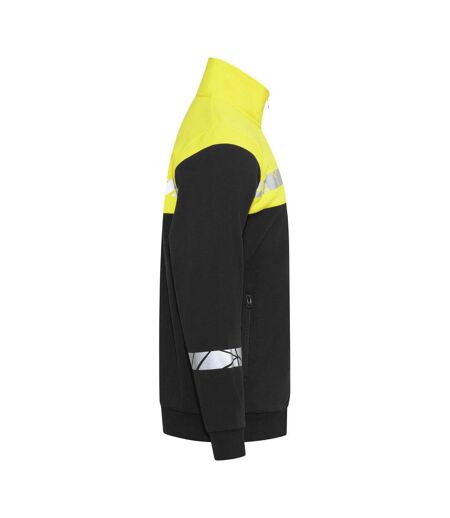 Sweat Progression Homme Noir Jaune Projob