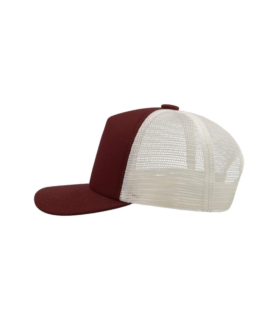 Casquette trucker visière mi-longue record mixte bordeaux Atlantis