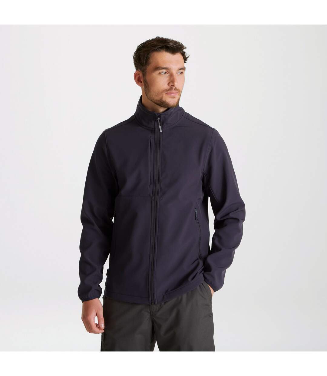 Veste Softshell Expert Basecamp Homme Bleu Marine Foncé Craghoppers-1