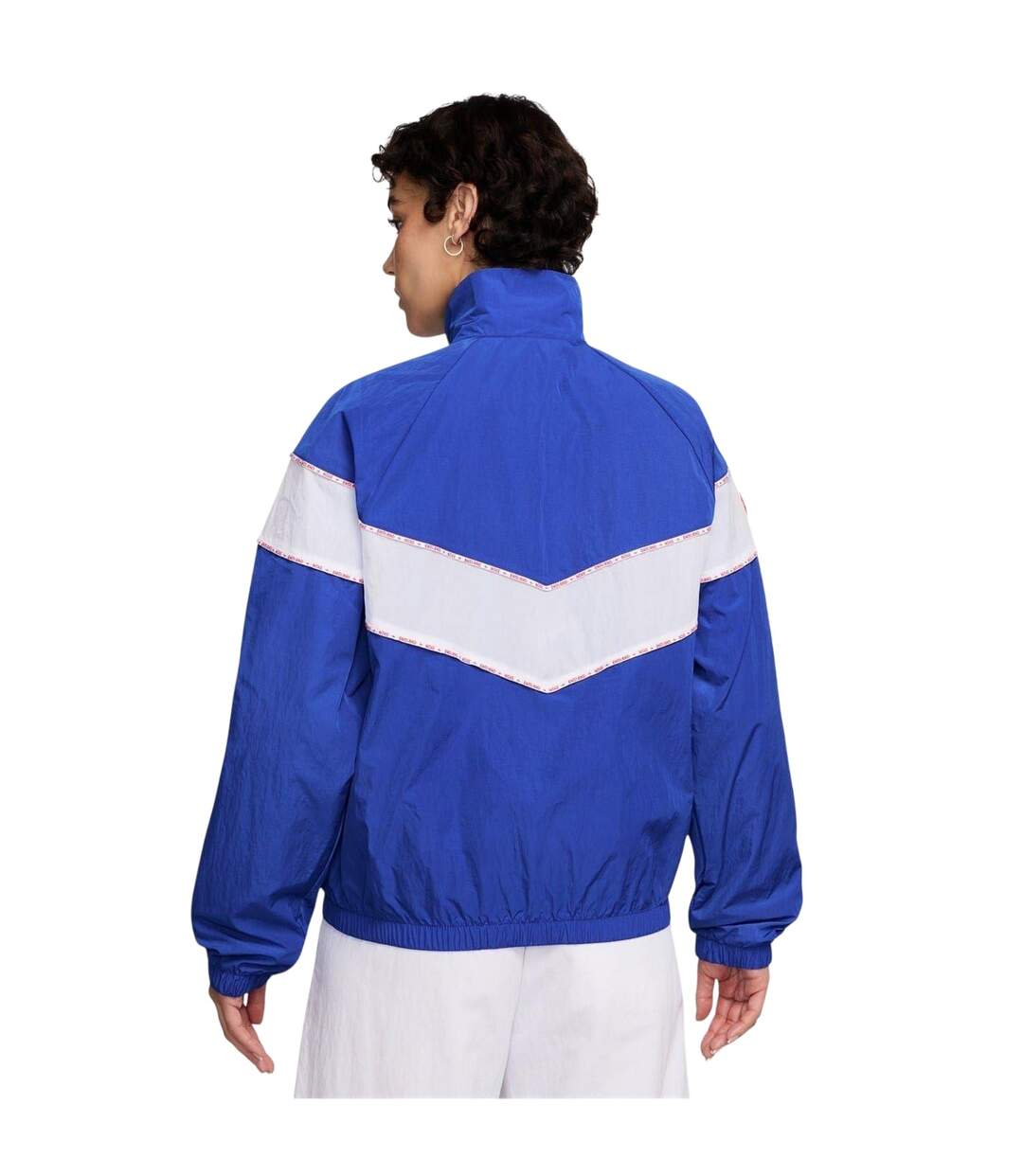 Veste Motif/style Angleterre Femme Bleu Blanc Nike-3