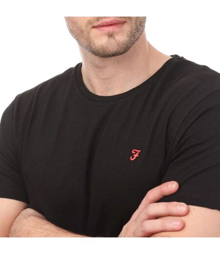Pack of 5  Mens briars lounge t-shirt  black/grey/white Farah