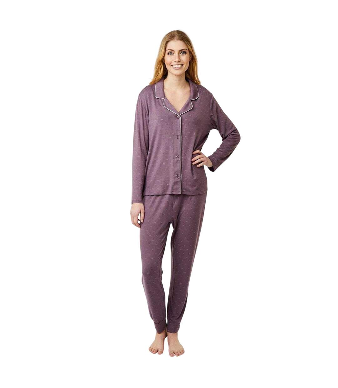 Pantalon De Jogging Motif/style Uni Johanne Femme Violet CCDK Copenhagen-1
