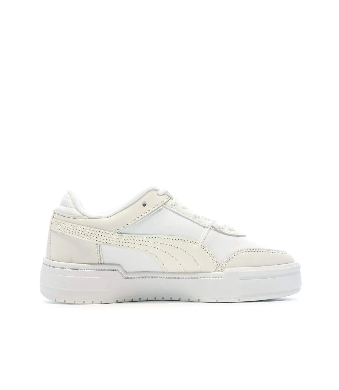 Baskets blanc/beige  femme puma pro sport-2