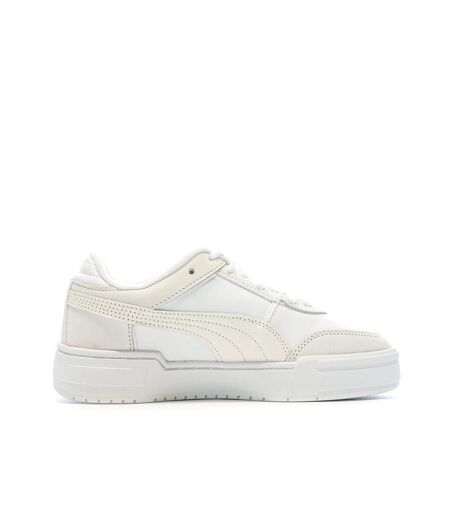 Baskets blanc/beige  femme puma pro sport