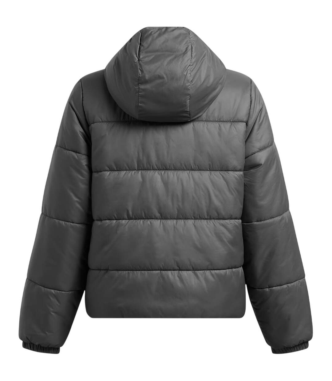 Womens/ladies Quilted Lightweight Tailored Puffer Jacket Grey Under Armour-3
