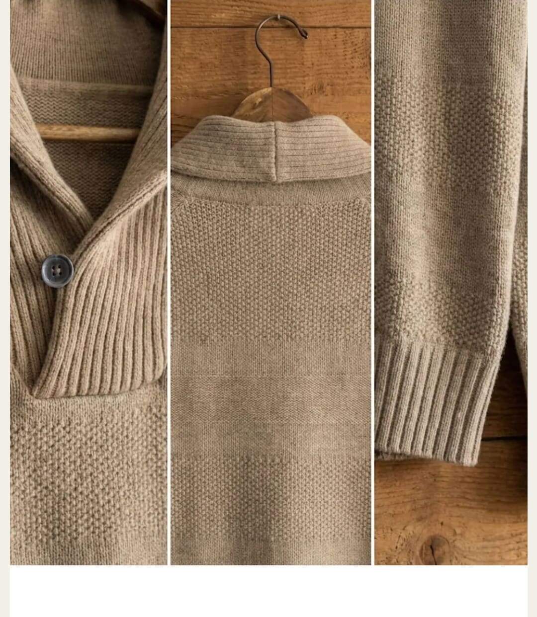 Pull camionneur col montant à boutons PANCAKE1B-3