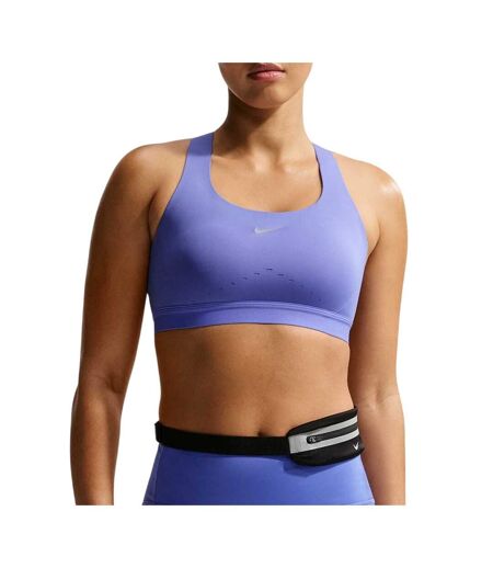 Brassière De Sport Swoosh Femme Violet Nike
