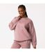 Womens/ladies Oversized Sweatshirt Mauve Puma-1